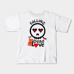 Falling dead love Kids T-Shirt